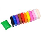 Pack of 12 Color Super Light Clay Air Dry Polymer Modelling Clay With 3 Tools,Kids Art Crafts Best Gift, clay for kids ,Bright and Fun Foam Clay Dough - 12 Color Pack,Creative Art DIY Crafts, Gift for Kids - Image 7