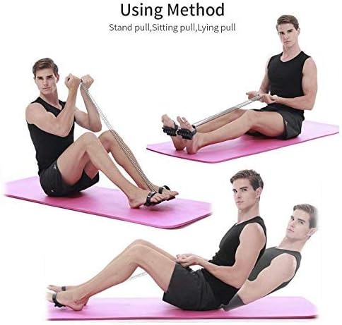 41WxpOWfGIL Foot Pedal Exerciser - Portable Foot Hand, Arm, Leg Exercise Pedaling Machine - Mini Stationary, Magnetic Therapy Posture Corrector Brace Shoulder Back Support Belt Machine for Men Women - Image 4