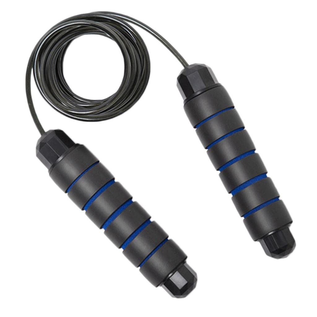 51p3gI1q7GL._SL1024 Jump Rope and Push-Up Handles, Multi-Functional Pushup Bar, Portable Gym Equipment for Men and Women ,Skipping Rope Automatic Jump Counter Adjustable Skipping Jumping Rope(1 pcs) - Image 6