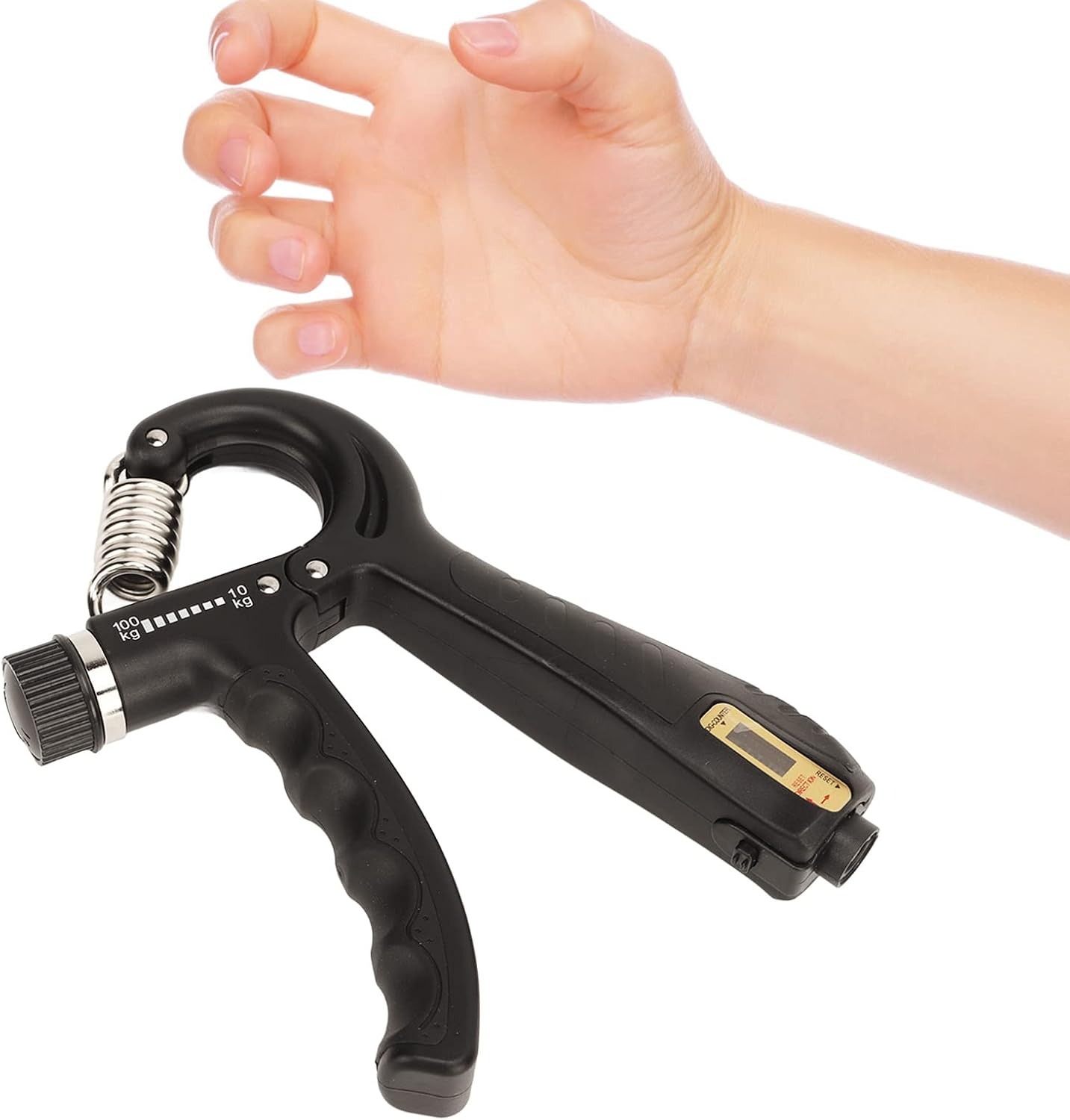 61R9ffQyhCL._AC_SL1500 Sport Hand Grip Practical Lightweight R-Shape for Home Hand Grip Strengthener Grip Strength Trainer- 1PCS - Image 6