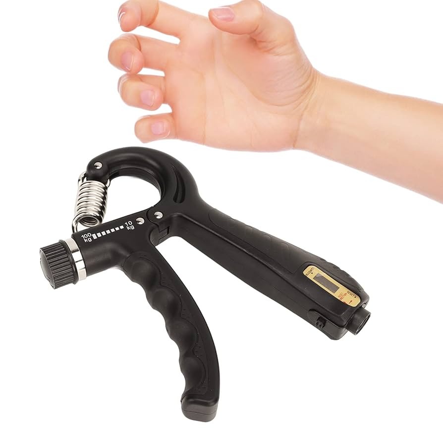 61R9ffQyhCL._UF894,1000_QL80 Sport Hand Grip Practical Lightweight R-Shape for Home Hand Grip Strengthener Grip Strength Trainer- 1PCS - Image 7