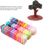 Pack of 12 Color Super Light Clay Air Dry Polymer Modelling Clay With 3 Tools,Kids Art Crafts Best Gift, clay for kids ,Bright and Fun Foam Clay Dough - 12 Color Pack,Creative Art DIY Crafts, Gift for Kids - Image 2
