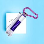 Pack of 12 Led Pointing And Flashing Laser Light With Key Holders Ultra Powerful Laser Light 3 in 1 ( Red, Blue, Red-Blue Blink + Key Chain ) Emergency Light |