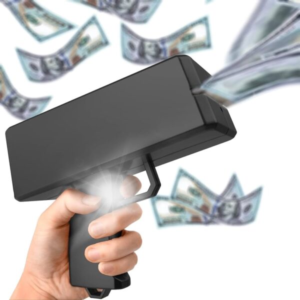 Money Rain Party Gun: Ultimate Fun with 100 Play Bills! Cash Splash Money Gun: 100-Piece Play Money Set Dollar Shower Toy Gun: 100 Pieces of Play Cash Included Party Money Gun: 100 Fake Bills for Epic Fun! Cash Rain Shooter: 100 Play Money Bills Included