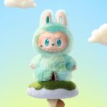 Cute Monster Plush Keychain Toy – Soft & Fluffy Stuffed Doll with Big Eyes - Image 5