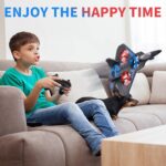 F22 Raptor With 4 Fan Foam RC Airplane Kit for Kids Age 8-12, Remote Control Aircraft for Adults Outdoor, Remote Control Flying Plane Toy, Cool Lights, Roll - Image 2