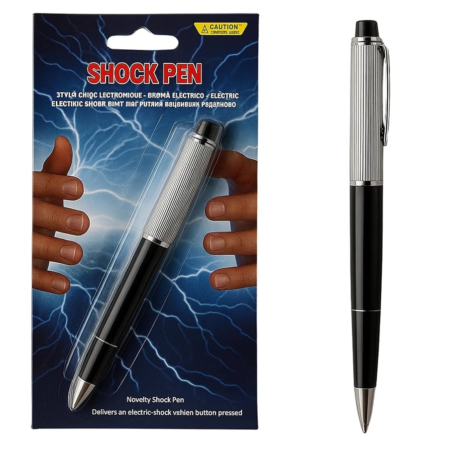 81R9iO0cGGL._UF894,1000_QL80 Prank Pen Pencil Toy for Pranking Pen Toy Joke Prank Pen Novelty Fancy Ball Point Pen Multi-function Creative Eco-friendly Trick Spoof Toys for Office Students - Image 3