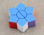 Rubiks cube magic color the six star learning & Educational For Kids & Adults, 3x3x3 Square Hexagon Speed Magic Cube Twist Puzzle Educational Colorful Puzzle Professional Magic Photo Cube - Image 5