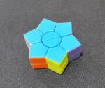 Rubiks cube magic color the six star learning & Educational For Kids & Adults, 3x3x3 Square Hexagon Speed Magic Cube Twist Puzzle Educational Colorful Puzzle Professional Magic Photo Cube