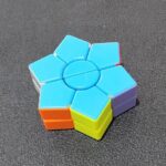 Rubiks cube magic color the six star learning & Educational For Kids & Adults, 3x3x3 Square Hexagon Speed Magic Cube Twist Puzzle Educational Colorful Puzzle Professional Magic Photo Cube
