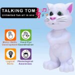 Tom the Talking Cat: Interactive Touch-Sensor Toy!""Touch & Talk with Tom: The Ultimate Cat Toy!""Talking Tom Interactive Cat: Speak, Touch, and Play!""Interactive Talking Tom Cat: Speak & Play!""Touch & Talk Tom: The Interactive Cat Companion - Image 2