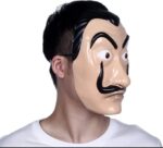 Money Heist Dali Mask – Unisex Costume Mask for Cosplay, Parties & Halloween | Salvador Dali Face Mask - Image 3