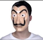 Money Heist Dali Mask – Unisex Costume Mask for Cosplay, Parties & Halloween | Salvador Dali Face Mask