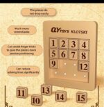 [11:55 am, 25/08/2025] Play: LiangCuber QY Toys 3x3 Klotski Puzzle Magnetic Sliding Number Puzzle ABS Brain Toy Tangram Jigsaw Intelligence (8-Digit Version), 15 Slide Number Puzzle magnetized Klotski Puzzle Brain Teasers Toys Jigsaw Intelligence 15 Klotski Blocks - Image 2