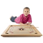 Super Export Quality Wooden Carrom Board 30inch Wooden Carrom Board Game With Striker and Coins Set 30Inches Large