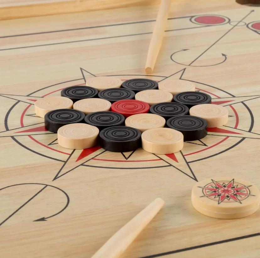 WhatsApp Image 2025-09-10 at 4.09.26 AM (1) Super Export Quality Wooden Carrom Board 30inch Wooden Carrom Board Game With Striker and Coins Set 30Inches Large - Image 4