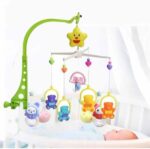 Baby Giraffe Rotating Bedside Bell Set Bed Bell Crib Organic Sensory Training Toys with Music Fashionable Baby Mobiles - Image 5