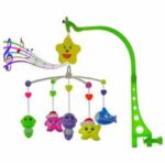 Baby Giraffe Rotating Bedside Bell Set Bed Bell Crib Organic Sensory Training Toys with Music Fashionable Baby Mobiles - Image 4