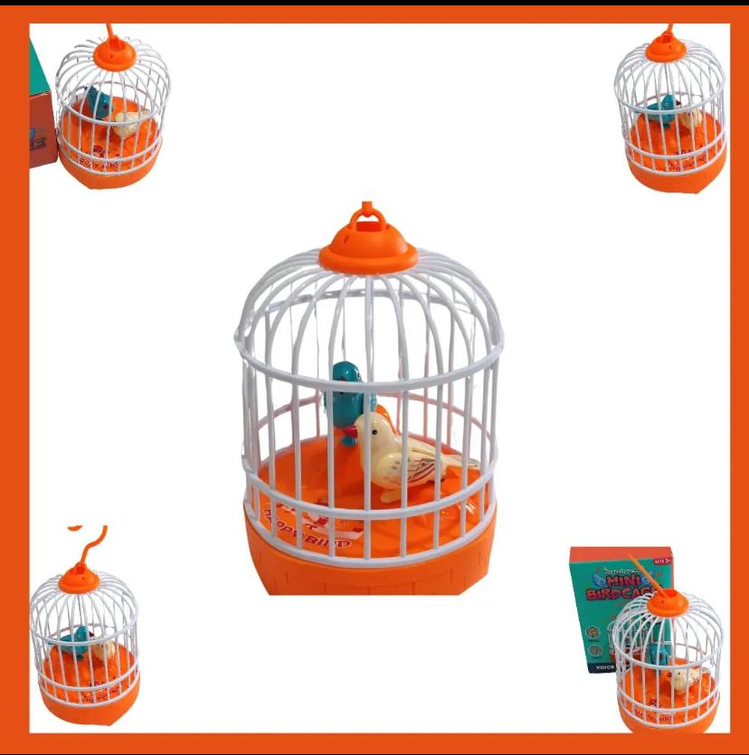 WhatsApp Image 2025-09-10 at 4.09.32 AM Musical light Bird cage with 2 birds beautiful toy for children's, Electric Induction Mini Birds Cage With SOUND & LIGHT - Image 3