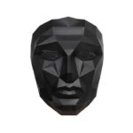 The Squid Game Cosplay MaskSquid TV Show Halloween Costume Mask Square Triangle Circle Front Man (Front Man)Halloween Game Mask, Carnival Mask, Game Mask, Black Mask, Halloween Cosplay, Gadget, Man Mask, Circle, Triangle and Square, One Size Fits All for - Image 5