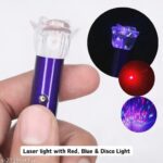 Pack of 12 Led Pointing And Flashing Laser Light With Key Holders Ultra Powerful Laser Light 3 in 1 ( Red, Blue, Red-Blue Blink + Key Chain ) Emergency Light | - Image 5