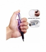 current-shocking-pen-57 Prank Pen Pencil Toy for Pranking Shok Pen Toy Joke Prank Pen Novelty Fancy Shok Ball Point Pen Multi-function Creative Eco-friendly Trick Spoof Toys for Office Students - Image 4
