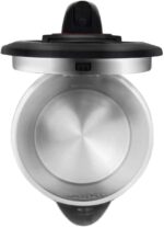 Electric Kettle with Double Body stainless Steel With Color Combination Black and Mehrun High Quality Electric Kettle 2.5 L - Image 3