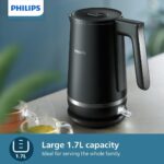 Philips Series 5000 Double Walled Kettle - Family-Sized 1.7L Capacity, Stainless Steel, Boil dry protection, Safe-to-touch - Image 3
