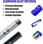 Led Pointing And Flashing Laser Light With Key Holders Ultra Powerful Laser Light 3 in 1 ( Red, Blue, Red-Blue Blink + Key Chain ) Emergency Light | - Image 3