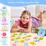 Educational Learning Talking Flash Cards Kindergarten Kids English Language Electronic Audio Book Learn English Words Toys,Talking Flash Cards Educational Toy | Early Education Learning Device - Image 2