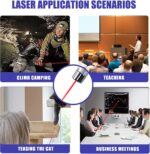 Led Pointing And Flashing Laser Light With Key Holders Ultra Powerful Laser Light 3 in 1 ( Red, Blue, Red-Blue Blink + Key Chain ) Emergency Light | - Image 5