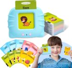 Educational Learning Talking Flash Cards Kindergarten Kids English Language Electronic Audio Book Learn English Words Toys,Talking Flash Cards Educational Toy | Early Education Learning Device