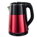 Electric Kettle with Double Body stainless Steel With Color Combination Black and Mehrun High Quality Electric Kettle 2.5 L - Image 4