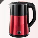 Electric Kettle with Double Body stainless Steel With Color Combination Black and Mehrun High Quality Electric Kettle 2.5 L