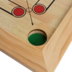 Carrom board game,Wooden carrom 20x20 inches board,Indoor carrom board,Professional carrom board,Carrom game set,Smooth surface carrom board,Compact carrom board - Image 5