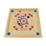 Carrom board game,Wooden carrom 20x20 inches board,Indoor carrom board,Professional carrom board,Carrom game set,Smooth surface carrom board,Compact carrom board - Image 3