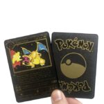 55 Pcs Pokemon Gold Foil Cards Anime Cartoon Pokemon English Version Tcg Card - 55 Pcs Pokemon Cards Box For Fans Rare Collection Card Child Toys Gifts - Golden Edition - Image 5