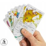 55 Pcs Pokemon Gold Foil Cards Anime Cartoon Pokemon English Version Tcg Card - 55 Pcs Pokemon Cards Box For Fans Rare Collection Card Child Toys Gifts - Golden Edition - Image 7