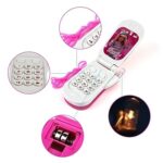 Barbie Play Cell Phone Toy for Kids, Toddlers with Music, Ringtones, Lights - Birthday Party Favors and Gifts for Girls and Boys,Cute Kids Barbie Mobile Phone Toy With Light and Music For Kids and Toddlers - Image 3