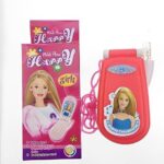 Barbie Play Cell Phone Toy for Kids, Toddlers with Music, Ringtones, Lights - Birthday Party Favors and Gifts for Girls and Boys,Cute Kids Barbie Mobile Phone Toy With Light and Music For Kids and Toddlers
