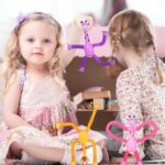 Telescopic Suction Cup Giraffe Toy Pop Tubes Fidget Toys Sensory Tubes Boys Girls Toddler Autism Products Easter Gifts,Cute Giraffe Stretch Tube Stress Relief Sensory Toy For Kids - Image 6