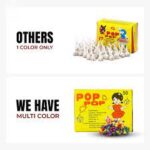 POP Crackers Full Box | Pack of 10 Pop Pop Snappers & Pop Pop Crackers for Children Playing | Crackers fireworks - Each Contain 50 Snappers - Pop Pop - Image 2