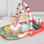 Baby Play Mat with Music and Lights, Play Piano Gym, Early Development Activity Baby Play Mat Toy Gift Kids Musical Piano Gym Mat With Music & Lights Kids NEW Toys Non-toxic Kick n Play Piano Baby Piano Fitness Play Mat Toy Babi Palestra Play Mat Gym - Image 7