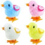 Pack of 1 Chicken Chick's Walking Toys - Lovely Chick Walking Toy,Wind Up Jumping  Yellow Baby Chick Chicken - Image 4