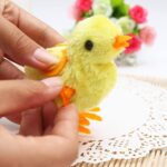 Pack of 1 Chicken Chick's Walking Toys - Lovely Chick Walking Toy,Wind Up Jumping  Yellow Baby Chick Chicken - Image 6