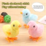 Pack of 1 Chicken Chick's Walking Toys - Lovely Chick Walking Toy,Wind Up Jumping  Yellow Baby Chick Chicken - Image 3