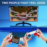 G9 Mini Handheld Game Player 3.5 Inch Screen Portable Game Console With 666 Free Games For 8 Bit Retro Game Support Two Players Play Console, Handheld Console, Portable Game Console with 666 Classic Games, 3.0 Inch LCD Screen for Teens - Image 4