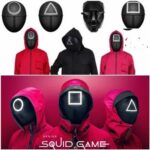 The Squid Game Cosplay Mask Squid TV Show Halloween Costume Mask Square Triangle Circle Front Man (Front Man)Halloween Game Mask, Carnival Mask, Game Mask, Black Mask, Halloween Cosplay, Gadget, Man Mask, Circle, Triangle and Square, One Size Fits All for - Image 2