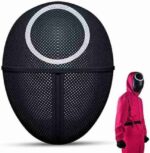 The Squid Game Cosplay Mask Squid TV Show Halloween Costume Mask Square Triangle Circle Front Man (Front Man)Halloween Game Mask, Carnival Mask, Game Mask, Black Mask, Halloween Cosplay, Gadget, Man Mask, Circle, Triangle and Square, One Size Fits All for - Image 7