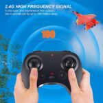 Rc Flying Plane, Model HW-33 Fighter Jet, Material EPP Foam, Colour Red, Blue and Yellow, For Kids, Remote Control Airplane 2.4Ghz Glider Rc Plane,2 Ch Remote Control Fighter Jet Easy to Fly,Epp Foam Rc Aircraft with Automatic Balance Gyro for Kids/Adults - Image 6